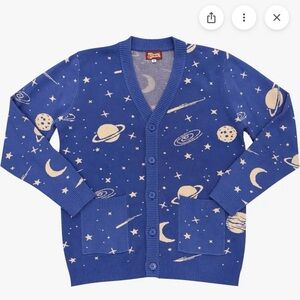 SLEEPY PEACH • 🪐 Space Cardigan Cosmic Cardigan - Size L